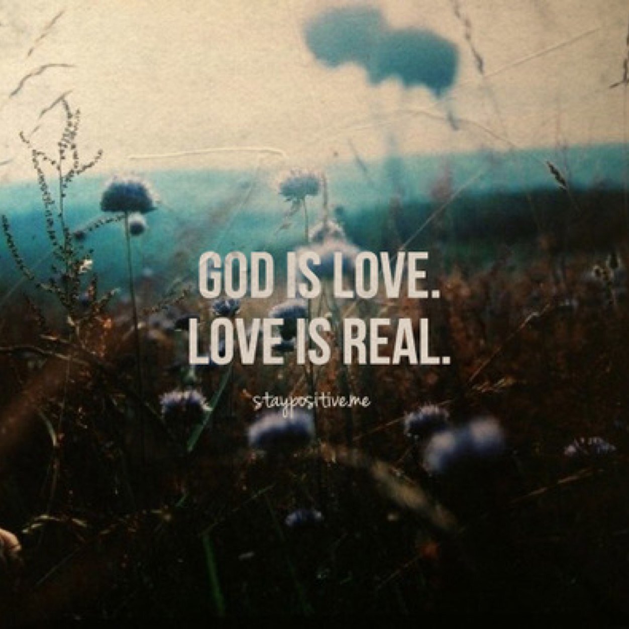 I just really love Jesus.