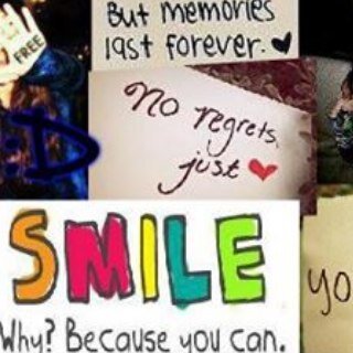 happilysmile14's profile picture. love who you are never let someone get to you and laugh when you want to and BE YOU!!!