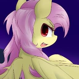 I'm the corrupted, bat pony who loves the sweet taste of apples.