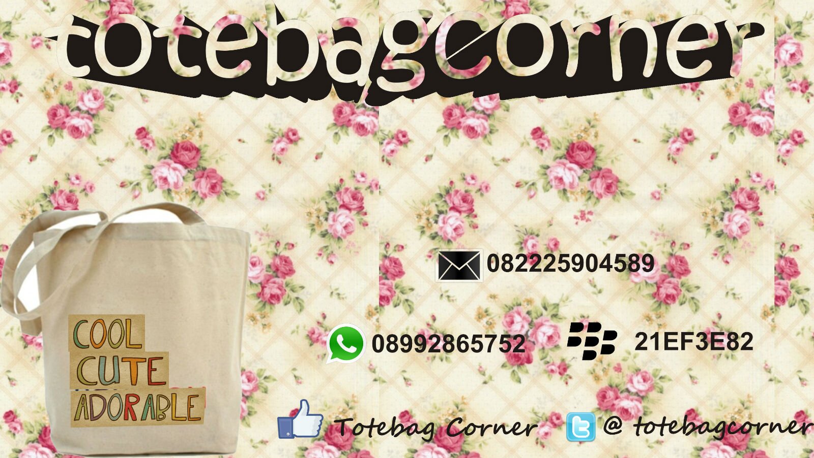 TotebagCorner : free design utk totebag biasa :D|DROPSHIP|GROSIR|ECER|RESELLER✉082225904589 whatsapp 08992865752  21EF3E82/73DAF4BA☺