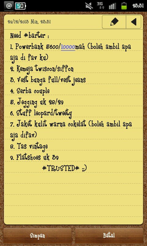 #barter or sell# yg aku need cek fav:) TRUSTED