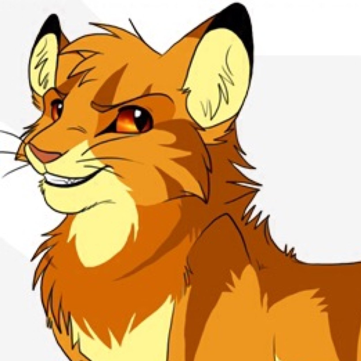 My name is Lionclaw. I am a very bold cat, that will do anything to protect friends. (Mate: None) {Looks like profile pic} #HC #Male