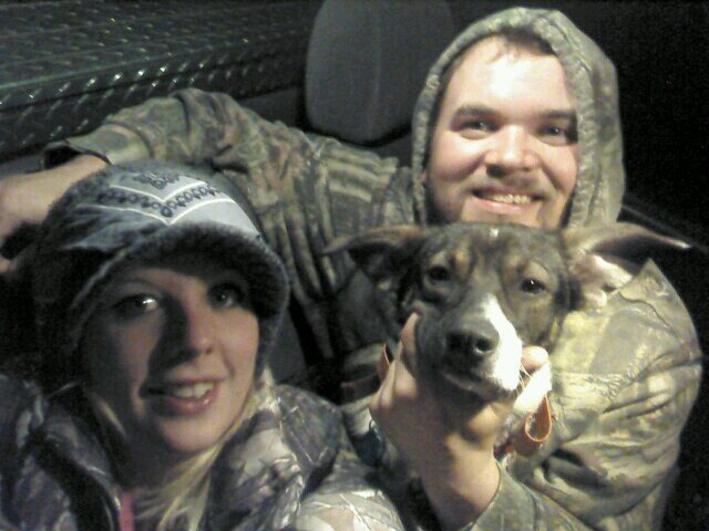 Love her, my son Cole, & hunting & fishing