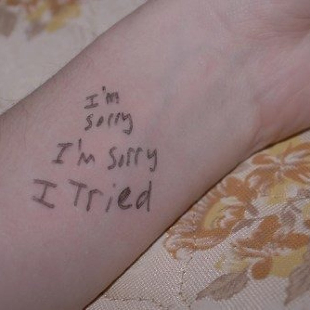 Just feeling bad