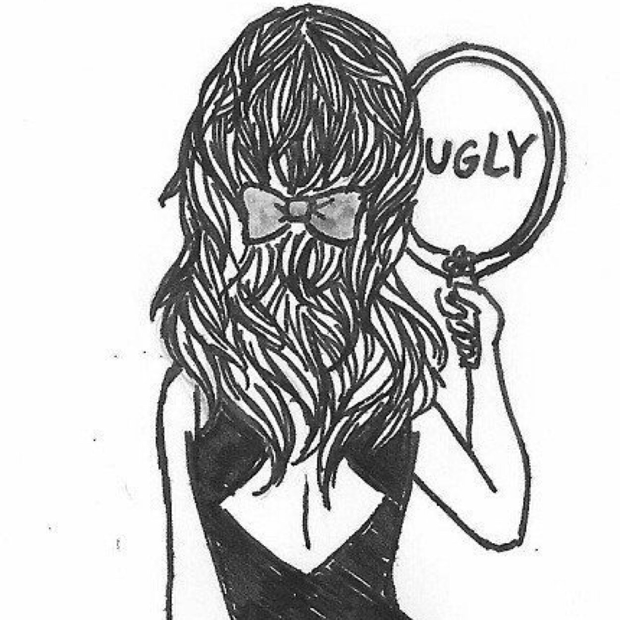 Girl ~ hate everything ~ cut ~ bring me the horizon.