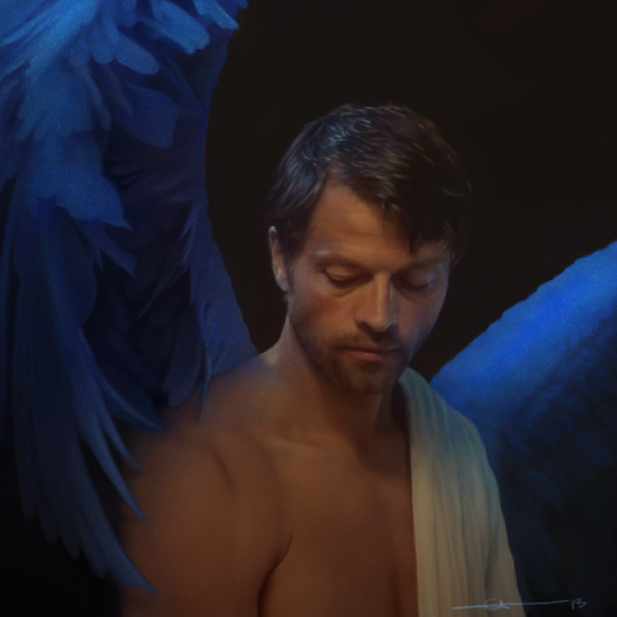 Once upon a time I served Heaven. Now, I'm just trying to be the angel I once was for my mate, @imnotalfie. [RP/AU/18+/Dark Cas]