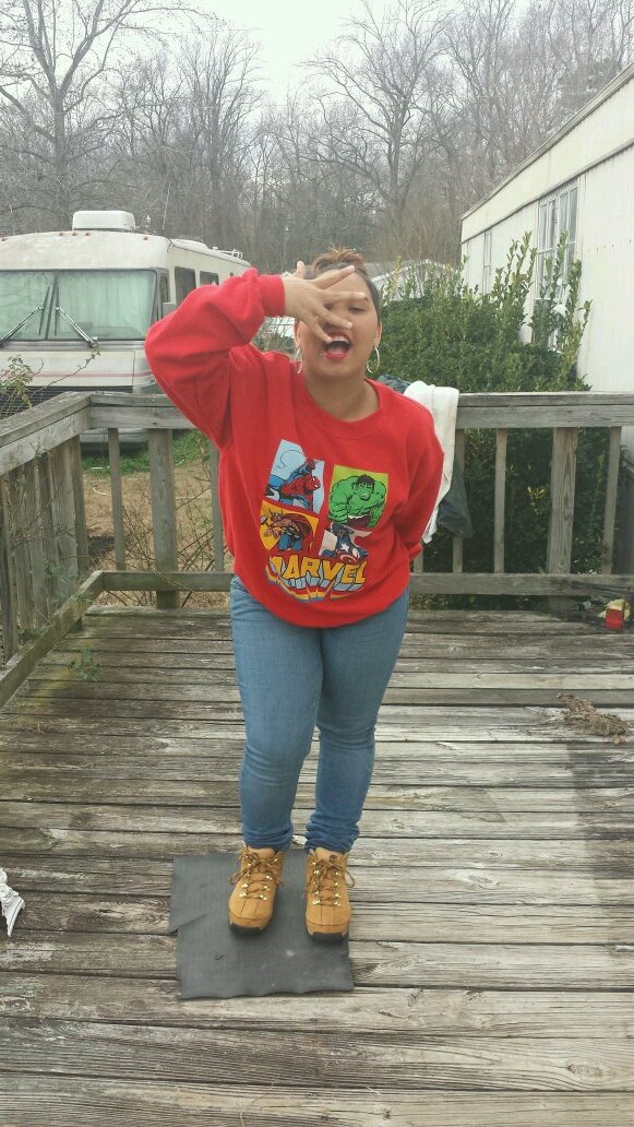 In this crazy world he is my getaway  
 ` Peep bae though: @Issac_Stephens .