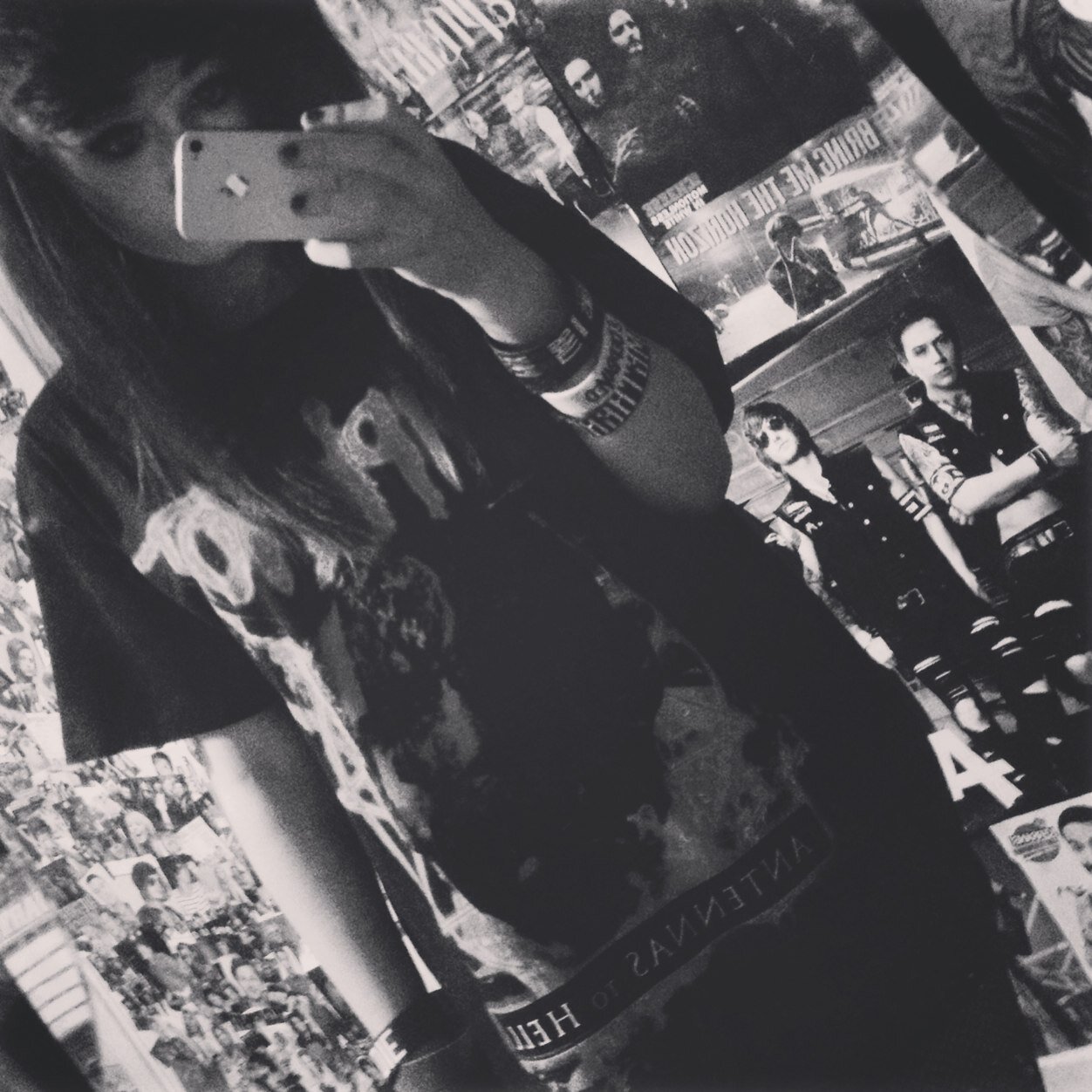 FVK, MIW, AA, BMTH, PTV, OM&M, ISSUES, ATL, CG, SlipKnot, Oceans Ate Alaska, A7X, ATTILA, DRUGS, SWS and Counterparts. Instagram; motionlessinemily