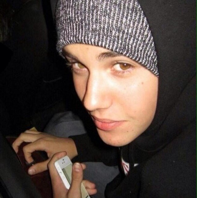 Dear Justin, I saw your hairflip, your light hair, your dark hair & i can promise you one thing, i'll be here to see your white hair.