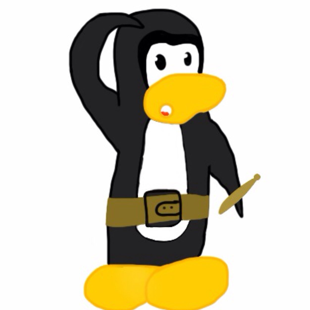 Surprised Ninja !! Official ninja account @clubpenguin