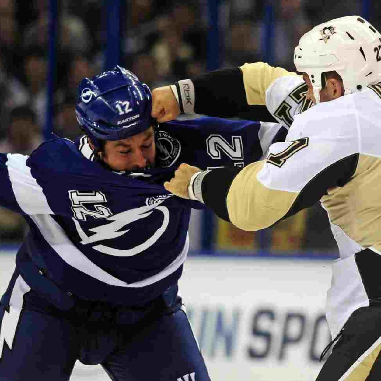 Bar down, stick up, thats the way we like to puck