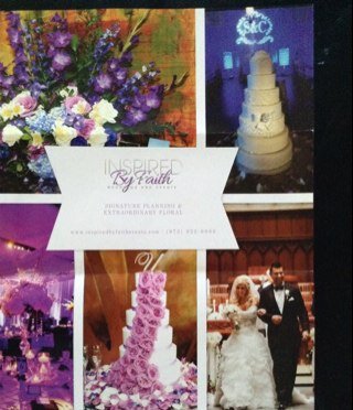 Inspired by Faith Weddings & Events plans fabulous events for clients of all budgets in the Dallas metroplex.*Weddings,Parties, Fundraisers,Showers..*