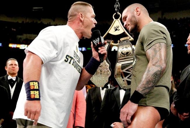 ilove wwe and john cena nikki and bre bella don't like randy orton or triple h right now
