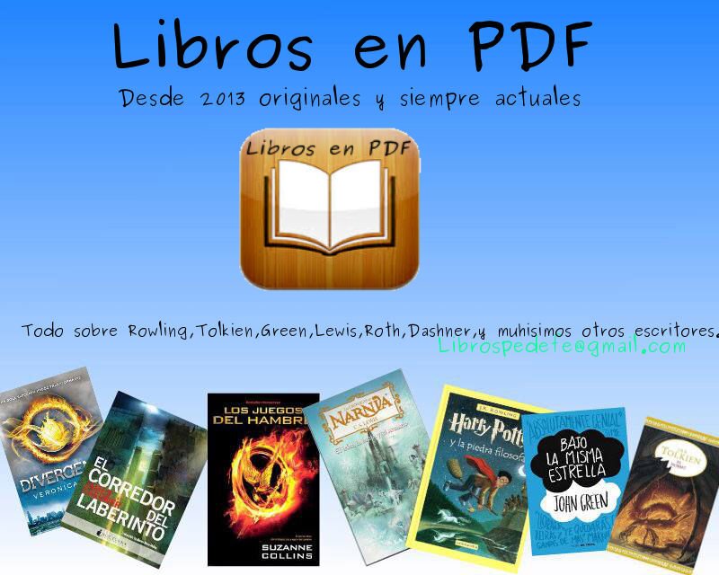 Pedi tu libro pdf,y te lo damos.
#Nadamáslindoqueleer