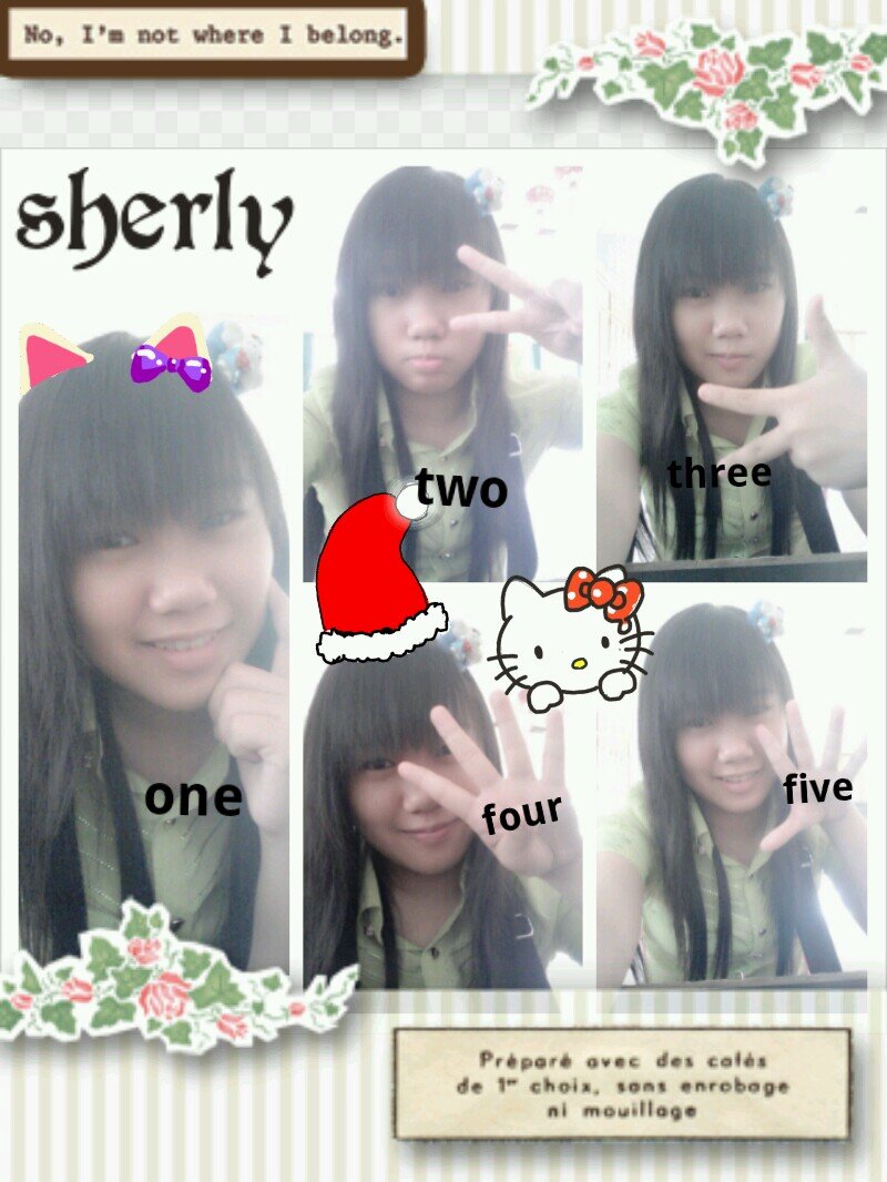 Ora et labora|my instagram: sherlyleonardo|always love jesus and family|smpk AC1 grade 8(G)