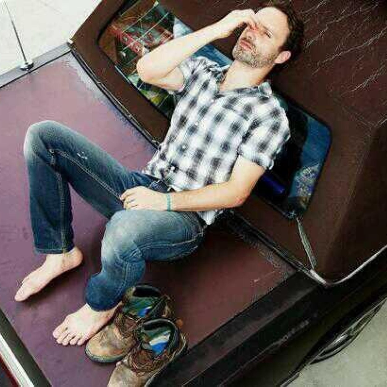 Rick_False's profile picture. Holla Im Rick Grimes Im Taken By @Badassbeth_  A Sheriffs Officer Son Is Carl Not Real Just A Parody Not Afficiated With AMC Are The Walking Dead