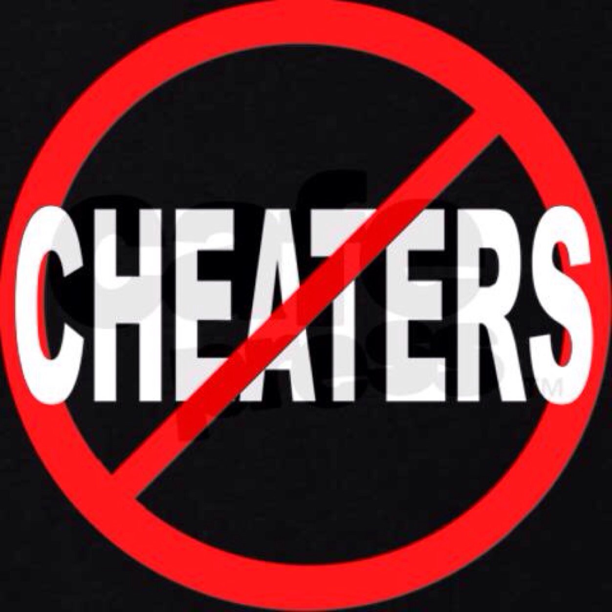 cheaters are worthless human beings. I follow back.:)