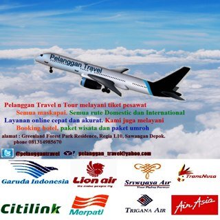 By : Coan Joe Pinot. Pelanggan Travel n Tour melayani tiket pesawat Semua maskapai. Domestic dan international, Hotel, Tour n Umroh. Layanan cepat dan akurat