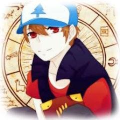 The names Dipper Pines, Am living with Grunkle Stan for the summer, my sister/Twin is called Mabel.