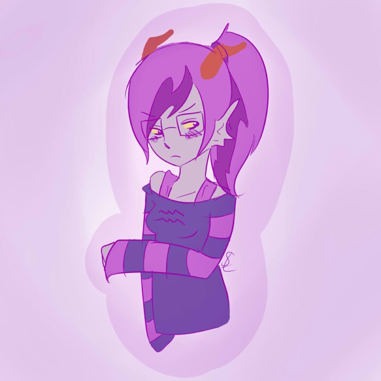 Your name is ERIDANY. You live with your matesprite and friends. Your account is owned by @Da8FoldEye || ♥️:@MissJadeHarely ♦️:@0KittyHipster & @DatSagittarius