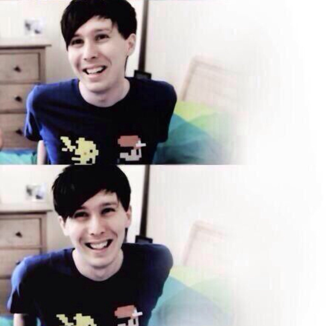 Im phils lamp! I am beside the phandombed and have witnessed things happen in that bed too (oh god) ran by 2 ppl btw