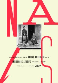 Native American and Indigenous Studies Association Journal