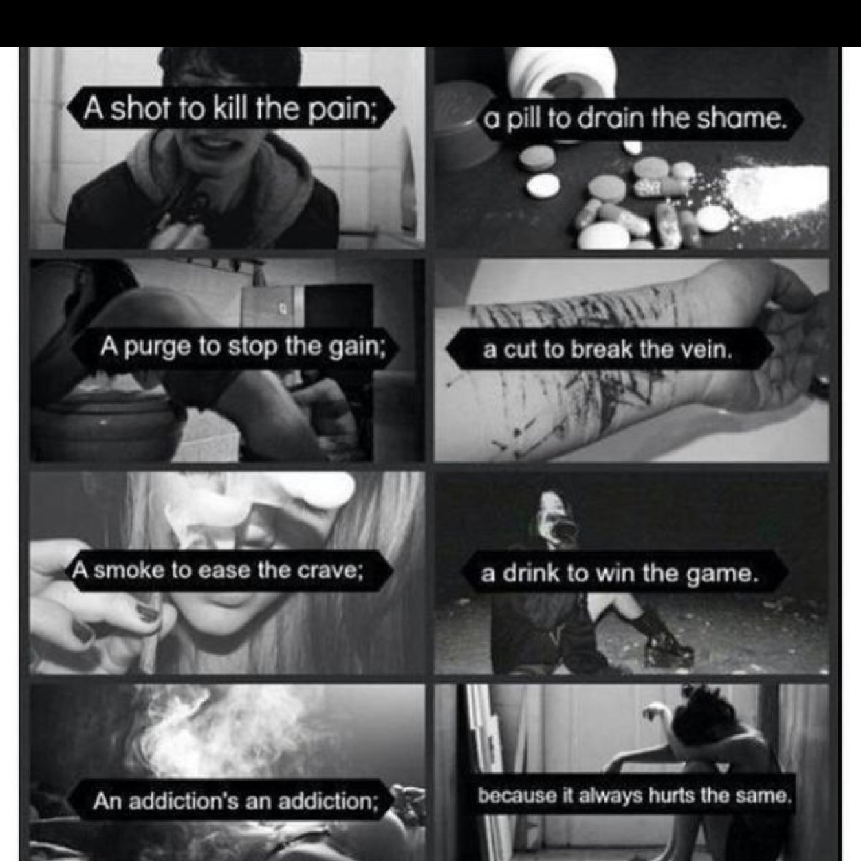 dying to live

but

living to die