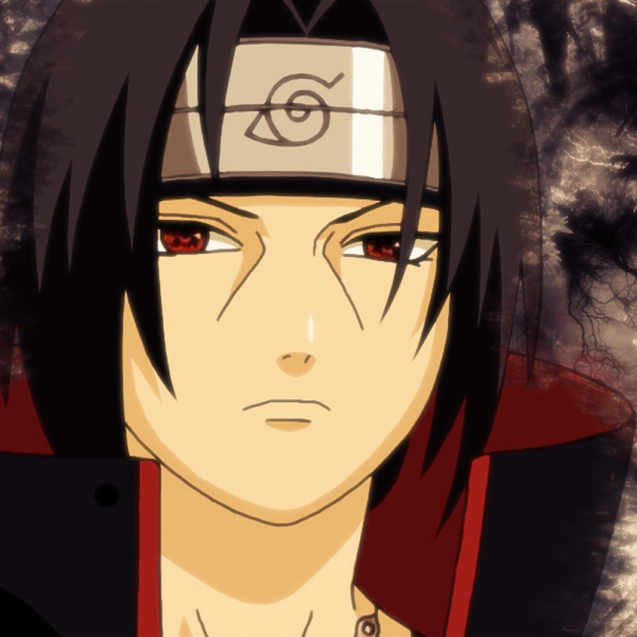 See with eyes untainted. Sharingan. Forever enter the world of dreams. Tsukuyomi. Black flames consume the damned. Amatarasu. The warrior within. Susano'o!
