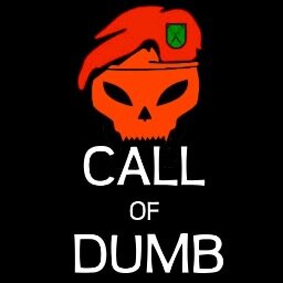 Official Twitter of Youtube's: Call of Dumb. Stunt Crew. We do the stuff you don't wanna do, all in the name of fun!