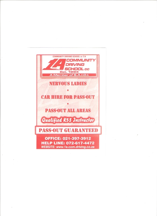 NormanLouis's profile picture. 1A Community driving school