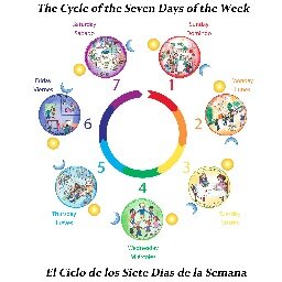 The Cycle of the Seven Days of the Week/El Ciclo de los Siete Dias de la Semana…educational book now on Amazon ! http://t.co/CgqY2MzOL6
