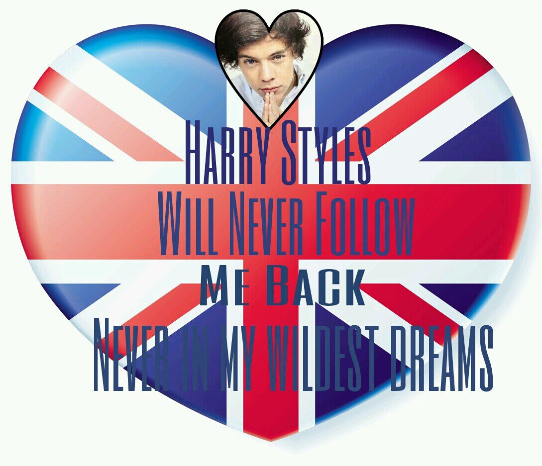 I give up you will never follow me back. So I give up