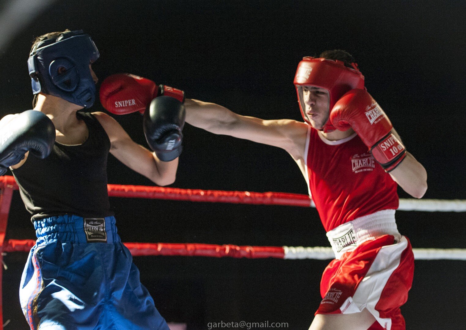 Equipo de boxeo, de la ciudad de Almería