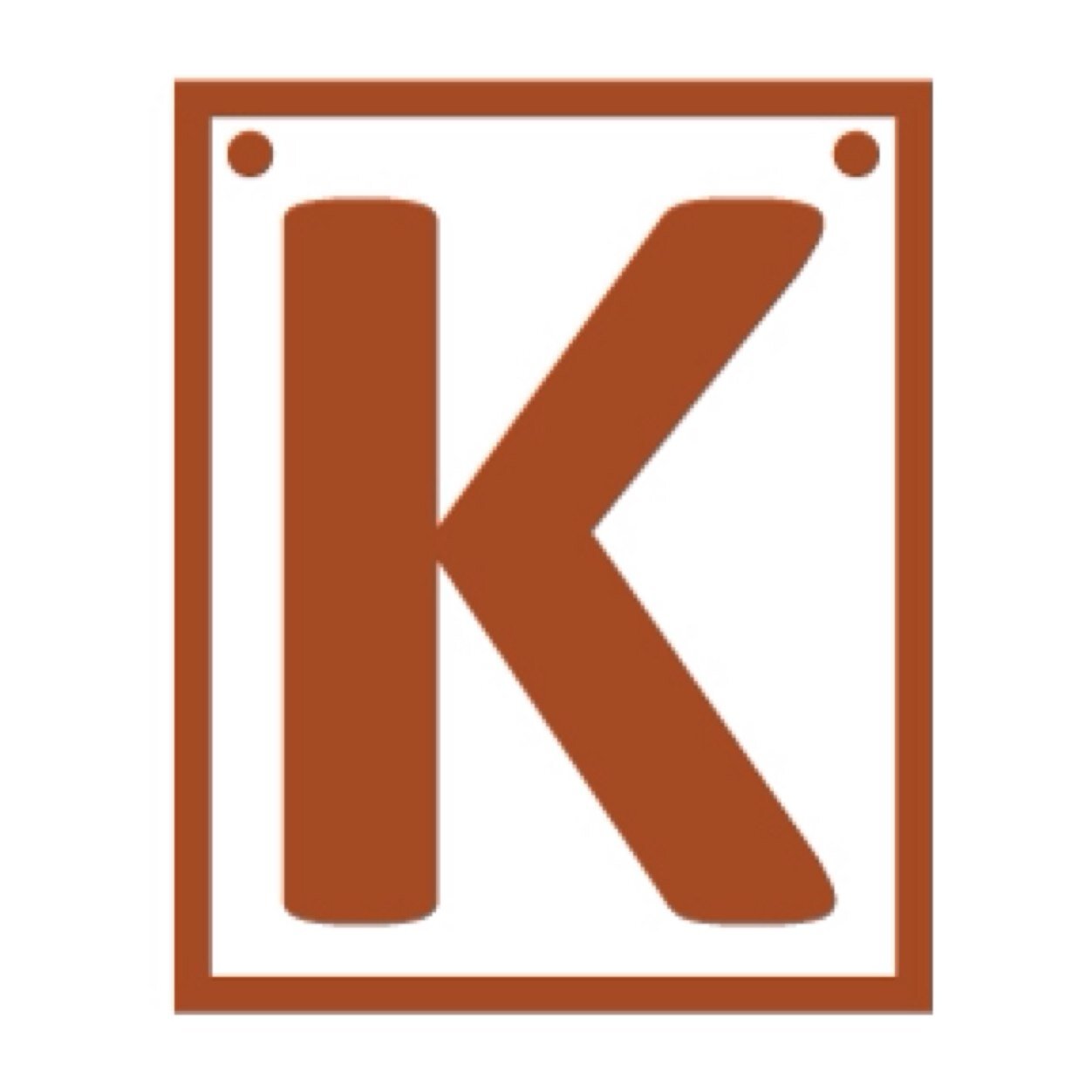 Why K is our logo: It's the symbol of pitching invincibility because it's what they put next to your opponents' names when you strike 'em out!