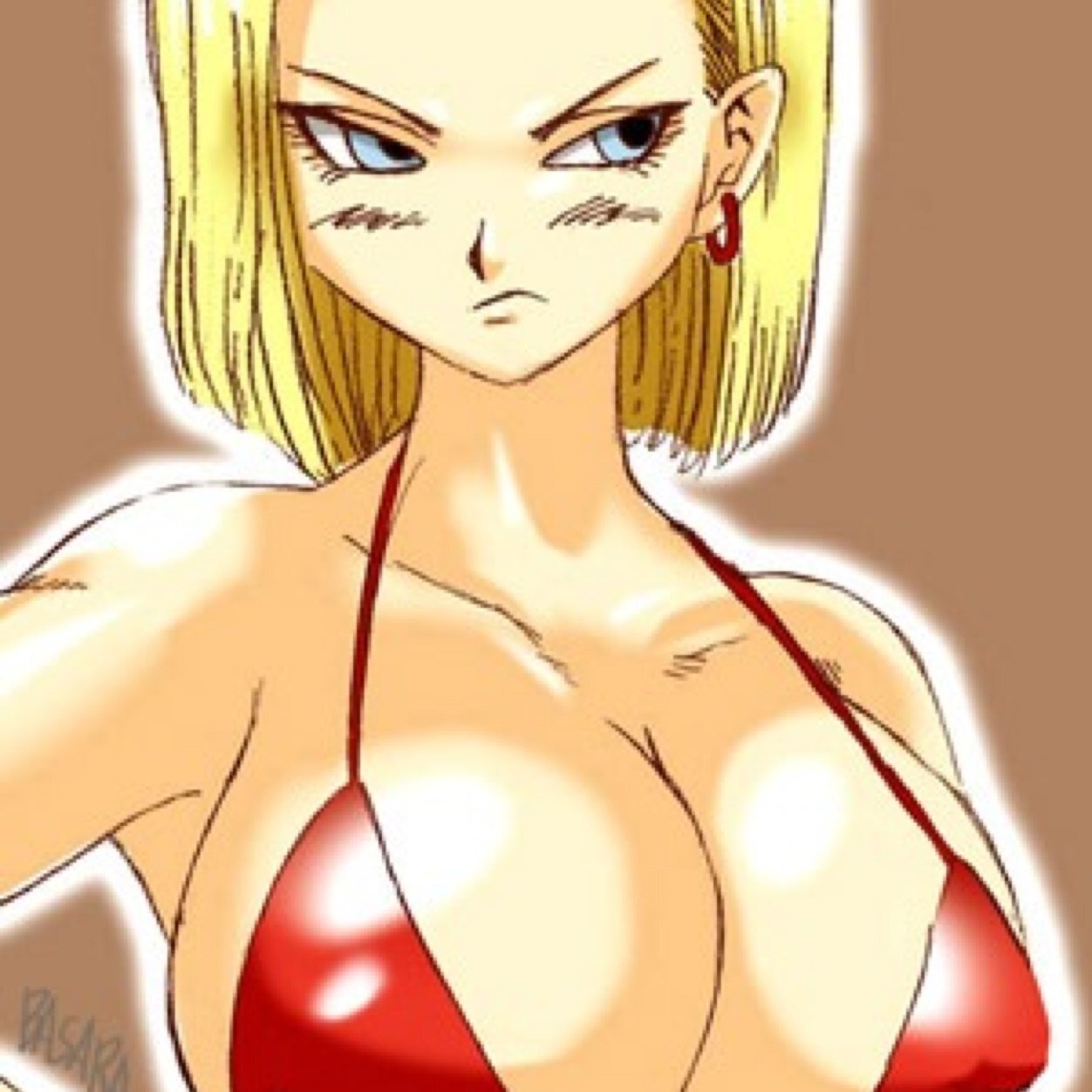 Hey i am android 18 in bulma chi-chi are my sexy friends! And videl valese are hot friends! And goku vegeta are my sexys 2! trunks goten are my hottys! #Lesbian