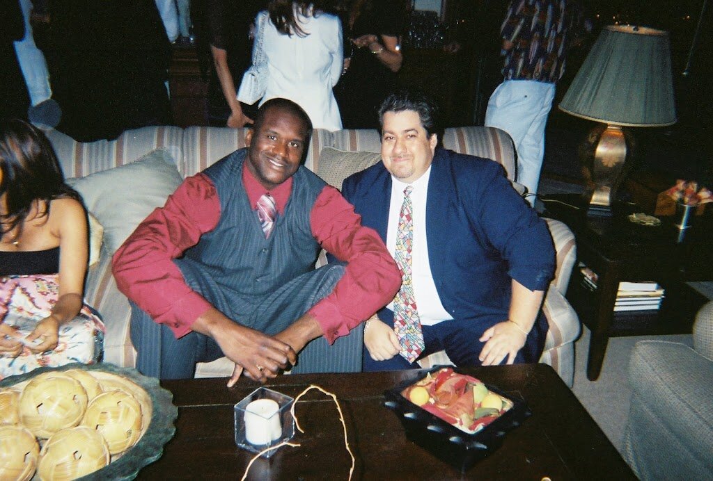 Professional Card Trick Guy! Best Buddies with Shaq! (I'm the one on the right!)