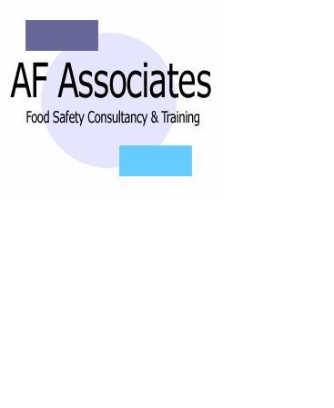 International Food Safety Management Specialists