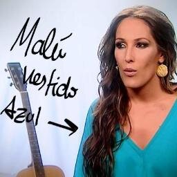 Malu es una persona a la que admiro mucho desde el primer dia que la escuche! Deseo que llege el dia en el que pueda abrazarla! ArgiGH y Lucia Etxebarria idolas