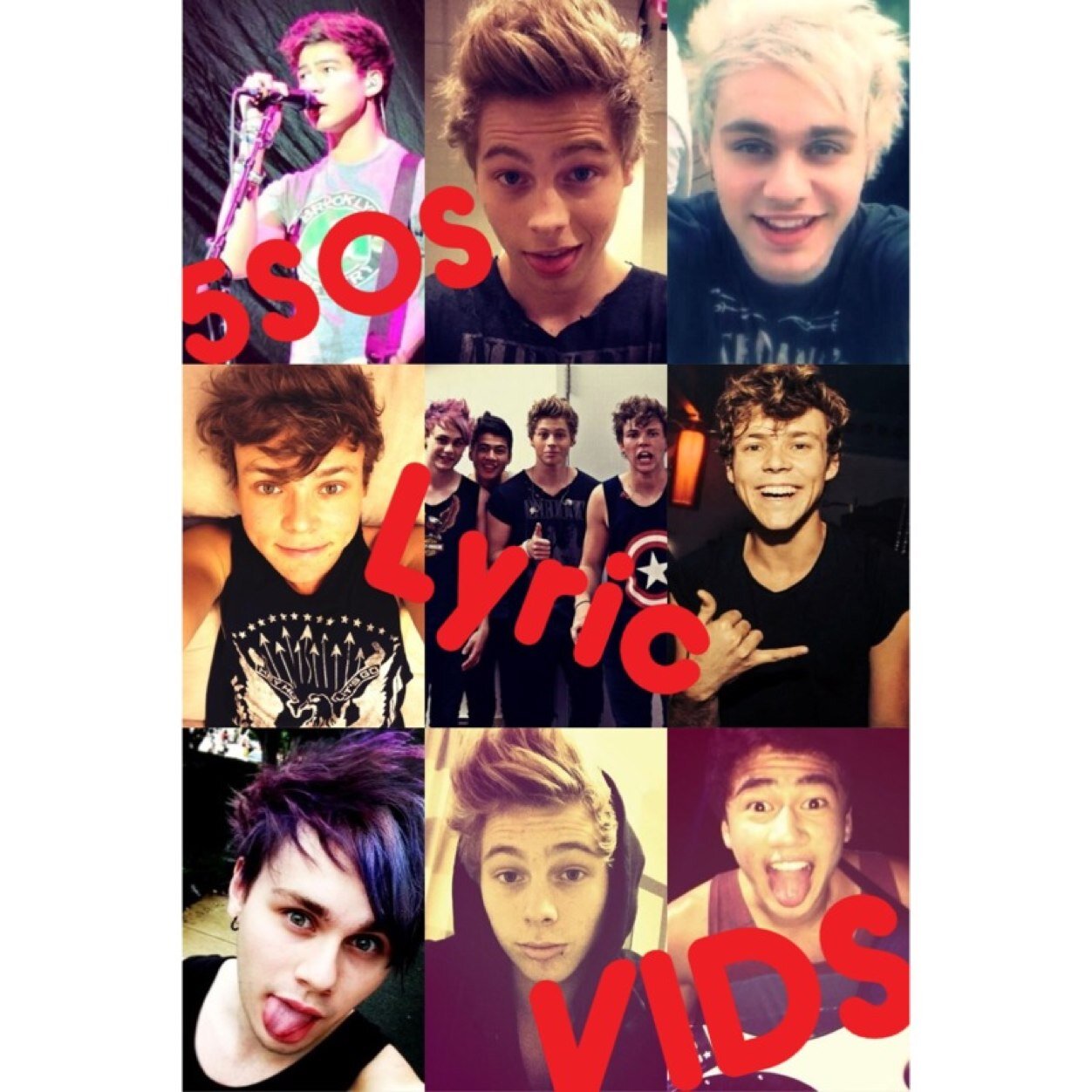 We do lyric video's for 5SOS!!!! Owner: @QueenSavy_ Co-Owner: @whoisalight
