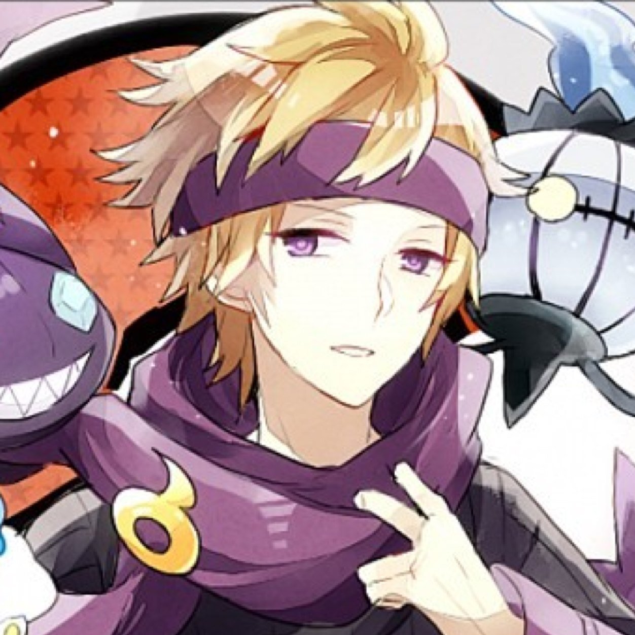 Ghost Type Gym Leader of Ecruteak City, I love purple!