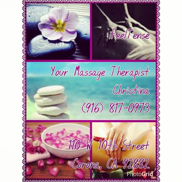 Massage Therapist located in a wellness center offering over 5+ years experience. Deep Tissue, Sports & Therapeutic Massage. Corona, Riverside, Ontario