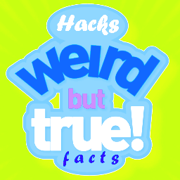 Weird Hacks & Facts to help improve your life in one way or another.