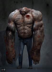 ROAR. RAOR! RAWR! *Heavy Breathing and Grunting* I AM THE TANK! I AM THE TOUGHEST ZOMBIE EVER! RUN FOOLS! *Runs at you* RAWR!