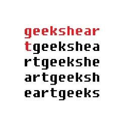 geeksheart's profile picture. a drop of bytes and a bit of ocytocin