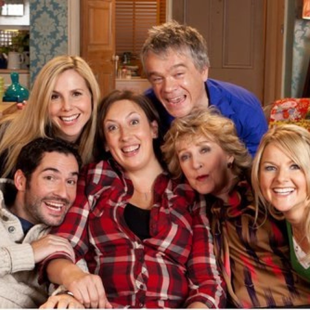 I have a massive obsession with Miranda Hart, Sarah Hadland, Tom Ellis, Patricia Hodge & co. 
⭐️Miranda~Call the midwife⭐️