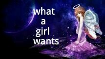 tweeting what every girl wants in 140 characters or less