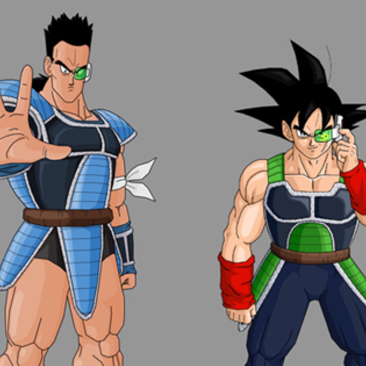 Bardock: What do you want?! Get out of my way!  Tora: I'm Bardocks right hand mand and best friend, I'm a bit more friendly than him.