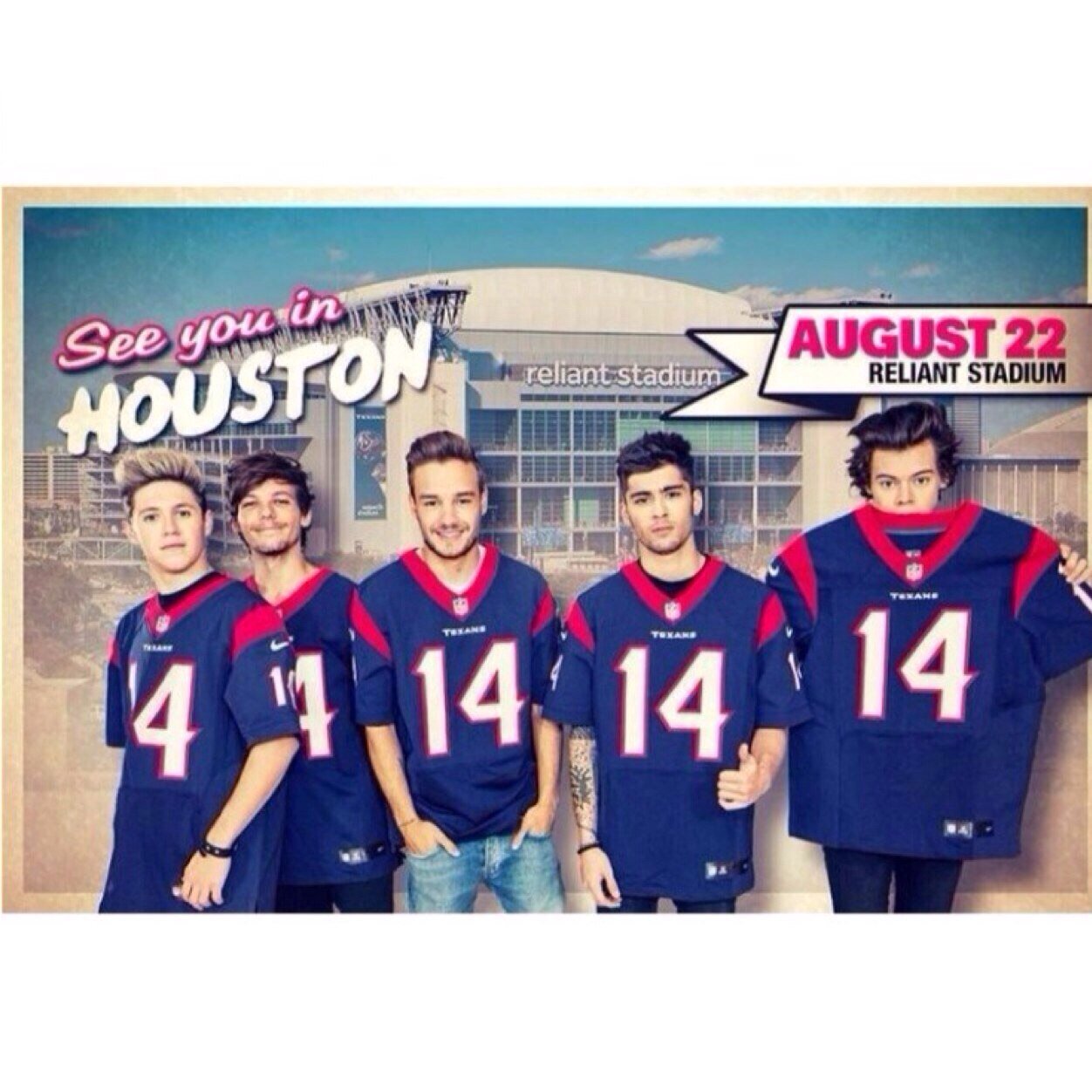 Follow us for info about wwa houston and tickets, if you have any ideas for the concert DM us!