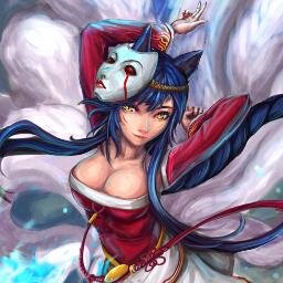 I am the Nine-Tailed Fox of the legends. Come and play with me.....If you dare [#LeagueOfLegends #RP #NotRiotGames]