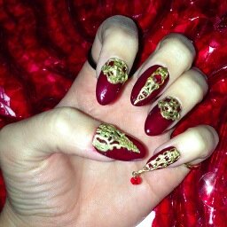 Hand crafted, reusable, metal nail jewelry.